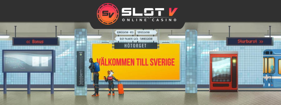 SlotV nya casino med svensk spellicens