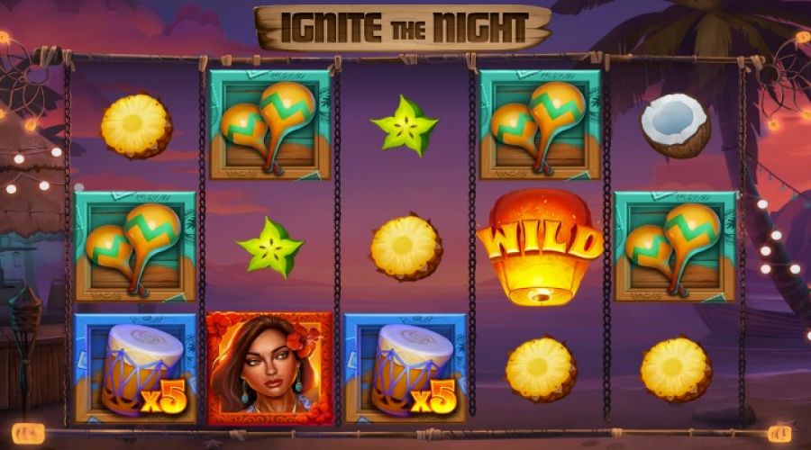 Spelautomaten Ignite The Night av Relax Gaming