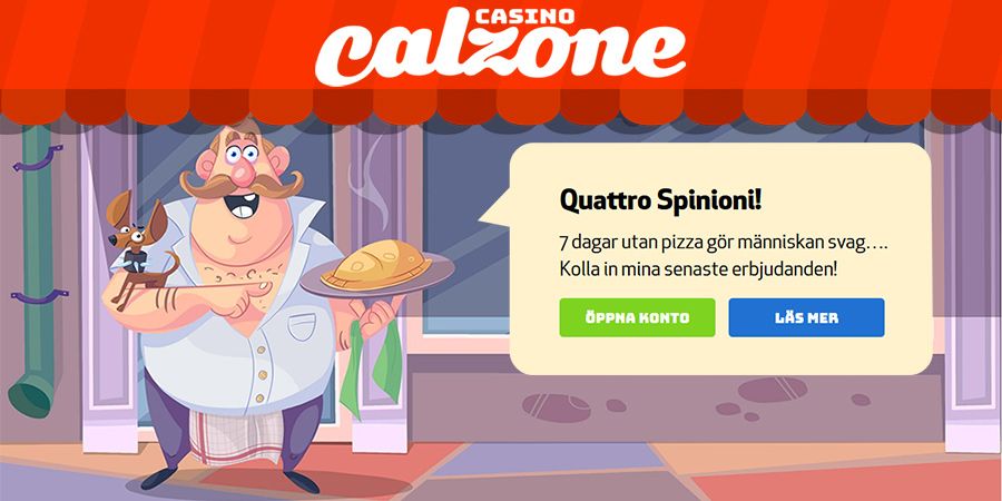 Casino Calzone - ett annorlunda casino med pizzatema