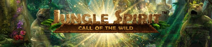 Få 10-100 omsättningsfria free spins på Jungle Spirit: Call of the Wild