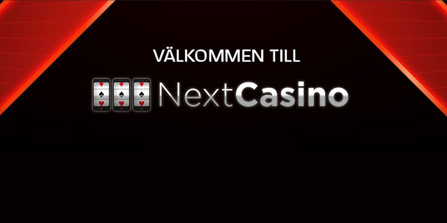 Next Casino ger dig 100% bonus upp till 2000 kr + 100 free spins