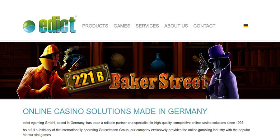 edict eGaming GmbH har utvecklat spelplattformar till Casino Wiesbaden och Casino Hamburg.