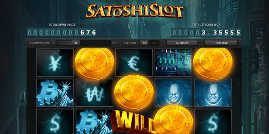 Satoshi slot är en spelautomat som handlar om bitcoins.