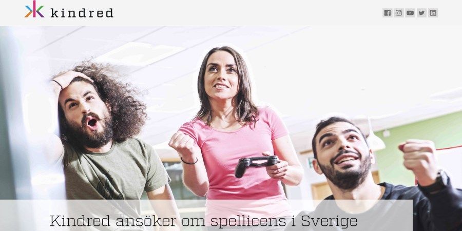 Kindred ansöker om licens för spel i Sverige