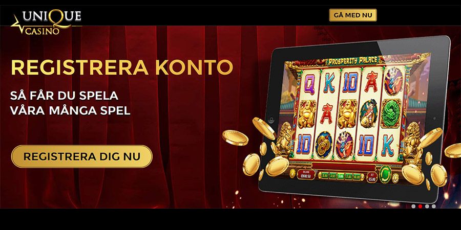 Unique Casino har unika spel och många bonusar