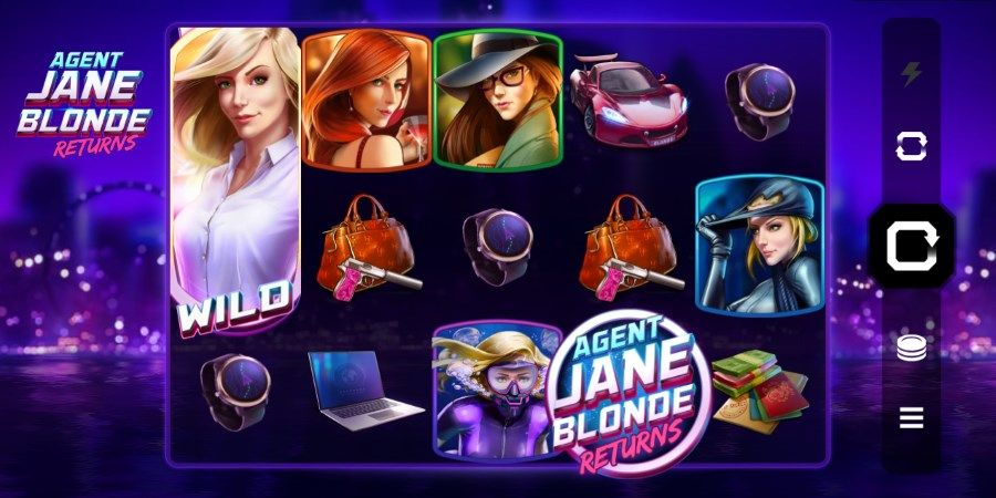 Agent Jane Blonde Returns videoslot från Stormcraft
