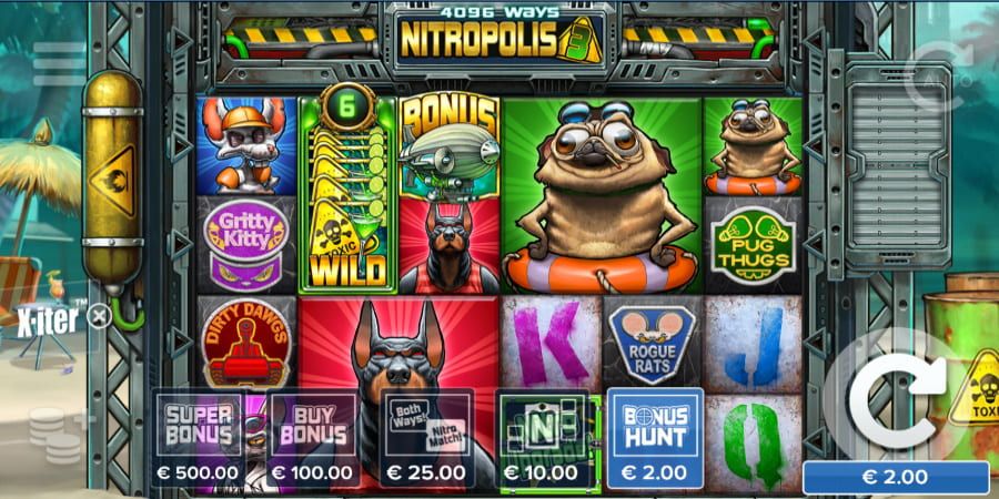 Spelare vann maxvinsten i Nitropolis 3