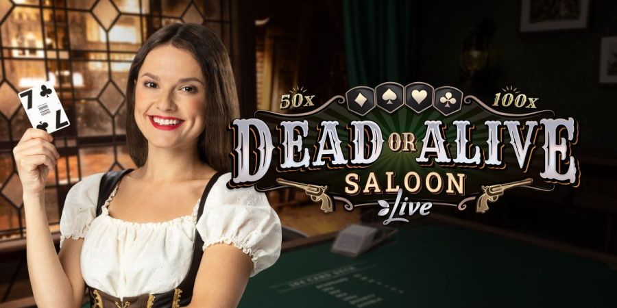 Dead Or Alive Saloon är ett nytt spel i livecasinot
