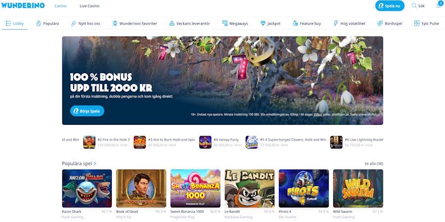Wunderino Casino
