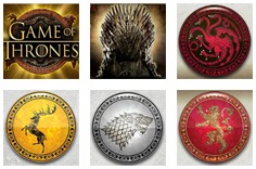 Game of Thrones 243 ways symboler