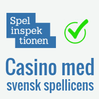 Casino med svensk spellicens