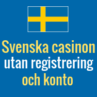 svenska casinon utan registrering och konto
