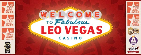 LeoVegas har vunnit många priser för sitt casino
