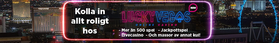 Många spel att välja mellan i Lucky Vegas casino