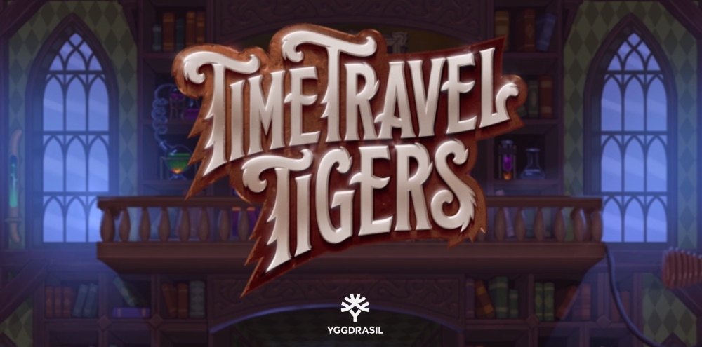 Time Travel Tigers logo av Yggdrasil Gaming