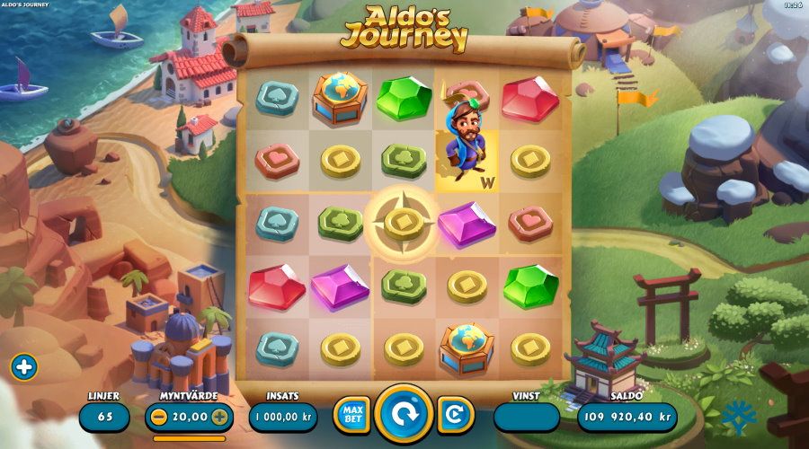 Casinoslot Aldo's Journey av Yggdrasil Gaming