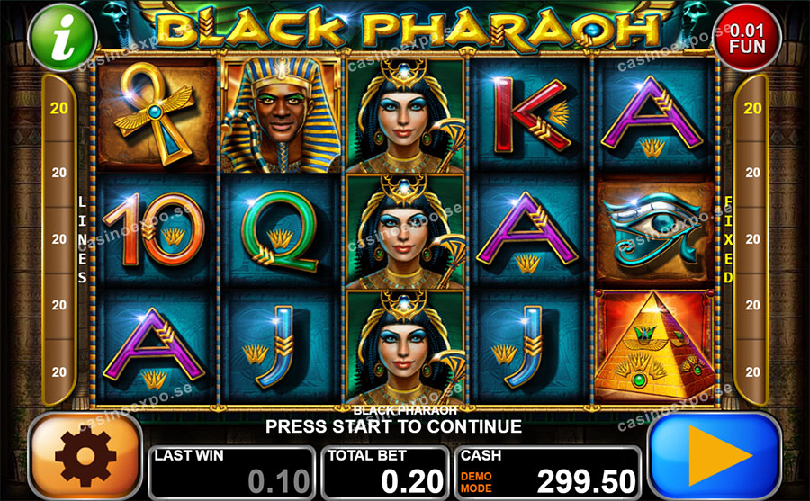 Black Pharaoh från Casino Technology