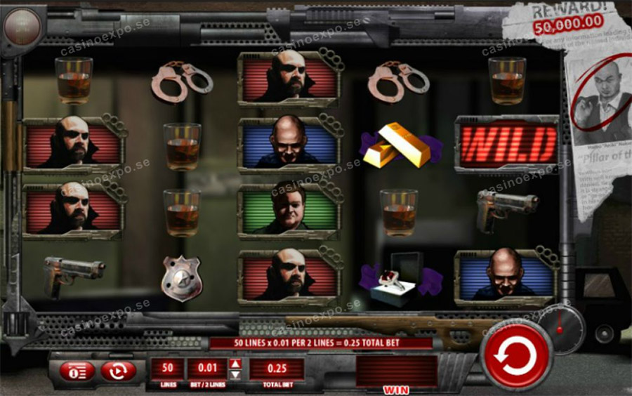 Crime Pays är en videoslot med free spins och ett bonusspel