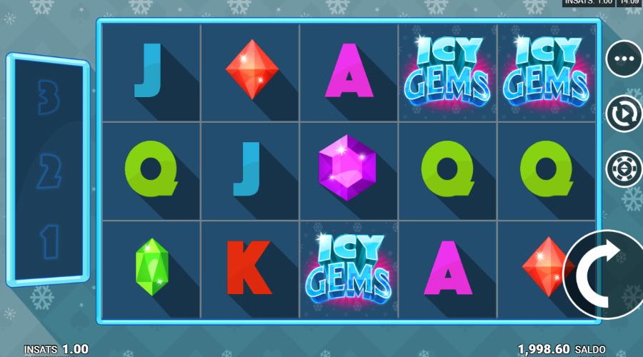 Icy Gems videoslot från JFTW - Just For The Win