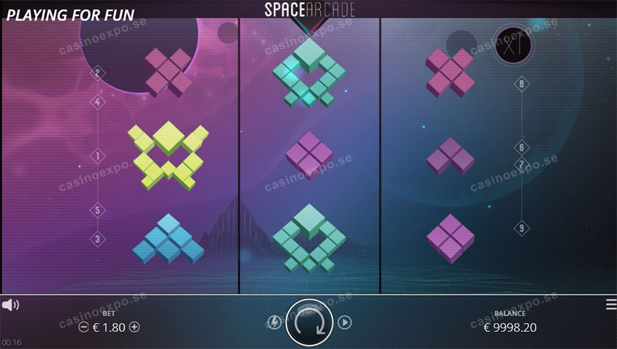 Space Arcade slot från spelutvecklaren Nolimit City